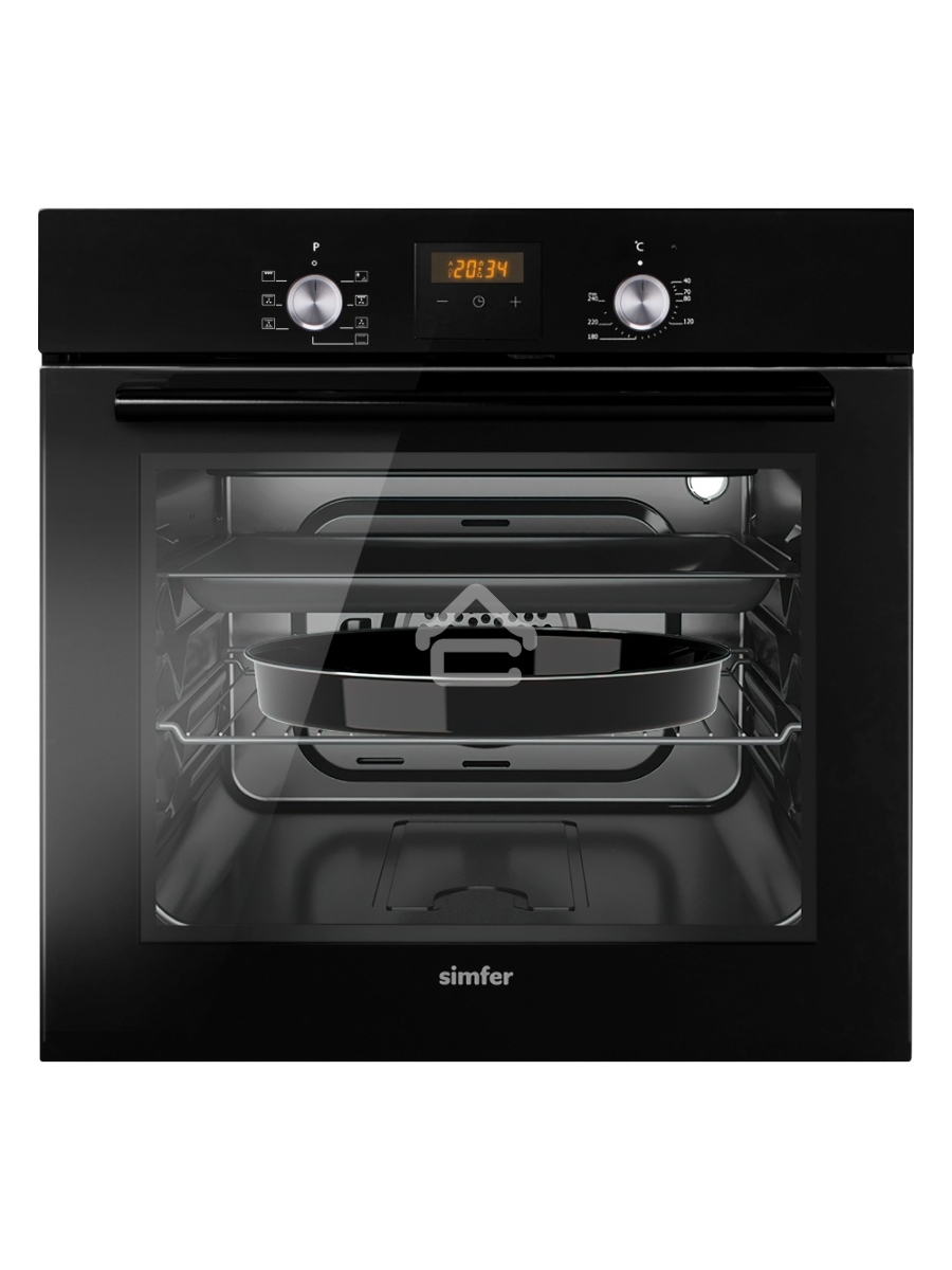 Электрический духовой шкаф Simfer B6EB56024 черный