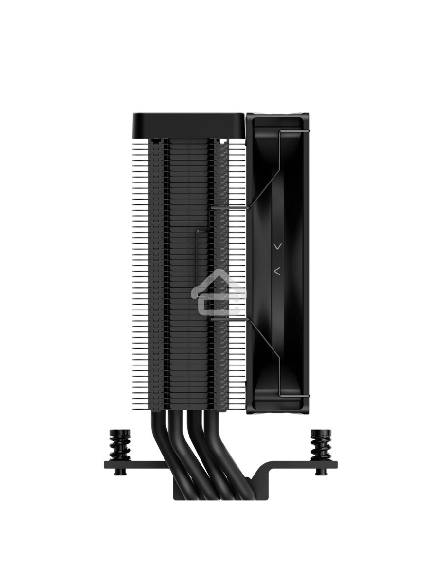 Кулер для процессора Cooler Ocypus Delta A40 BK ARGB Delta-A40-BK1NAWN00X-GL черный 120мм алюминий+медь 2000rpm 29db 4-pin 220W 156мм
