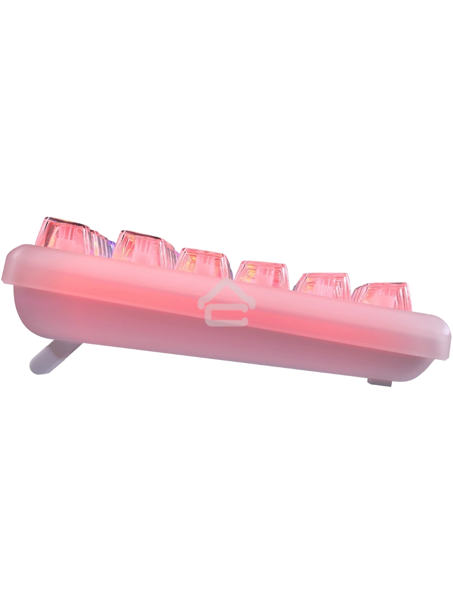 Механическая клавиатура Defender Icebone GK-354 RU,прозрач,81кн+FN,радуж,1.5м_1