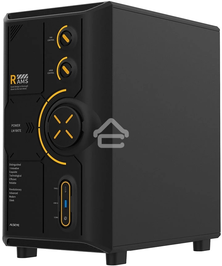Компьютерный корпус RAMS 2.0 черный Type C