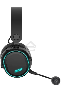 Наушники с микрофоном Acer OHR303 черный мониторные BT/Radio оголовье (ZL.HDSEE.009)