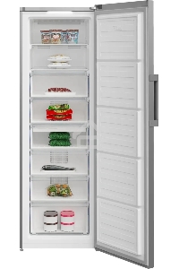 Морозильная камера Beko B3RFNK312S серебристый, 275л, 6 ящиков