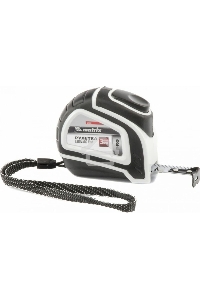 Рулетка MATRIX Autostop, 3 м х 16 мм двухкомпонентный корпус 32550