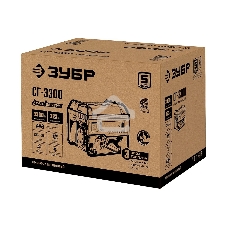 Электрогенератор гибридный ЗУБР СГ-3300, 3.3 кВт, 72 дБ, 44 кг