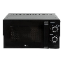 Микроволновая печь JVC JK-MW130M черный, 20 л, 700 Вт, переключатели - поворотный механизм