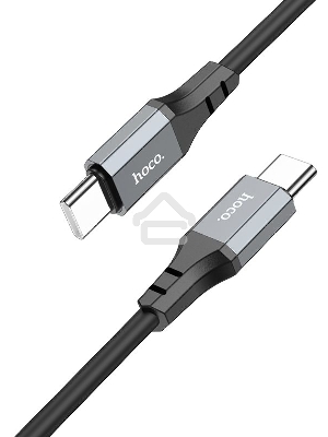 Кабель Hoco Spear X86 TYPE-C TO TYPE-C USB Type-C (m)-USB Type-C (m) 1м черный коробка