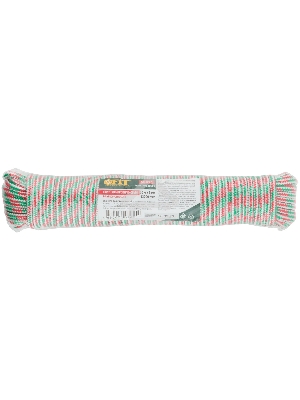 Шнур Fit 68471 полипропиленовый с сердечником 5 мм х 20 м, р/н= 240 кгс