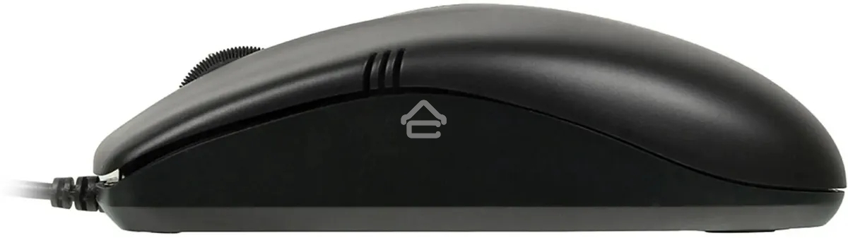 Мышь проводная A4Tech OP-530NUS черный, 1200 dpi, USB, кнопки - 3