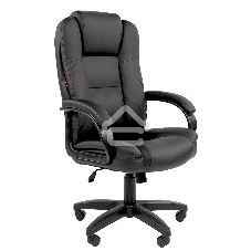 Кресло офисное Chairman 600LT Россия чер.пласт экопремиум черный (7158667)