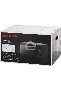 Микроволновая печь Sharp R2800RK черный, 20 л, 800 Вт, переключатели - сенсор