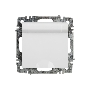 Розетка Intro Accent 6-203-01 2P+E Schuko с крышкой 16А-250В IP20 СУ AL/CU белый Б0063709