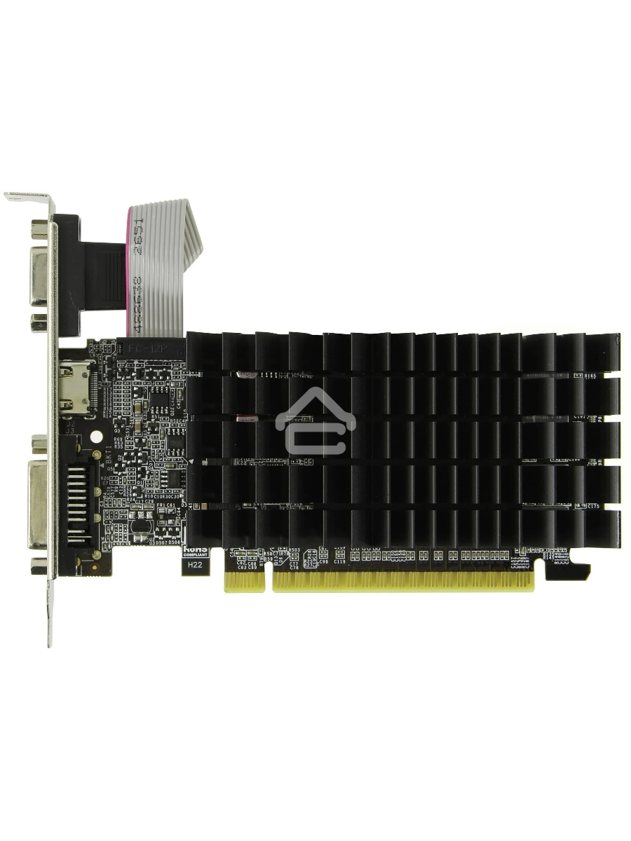 Видеокарта AFOX AF210-1024D3L5-V2 Geforce G210 1GB DDR3 64BIT, LP Heatsink