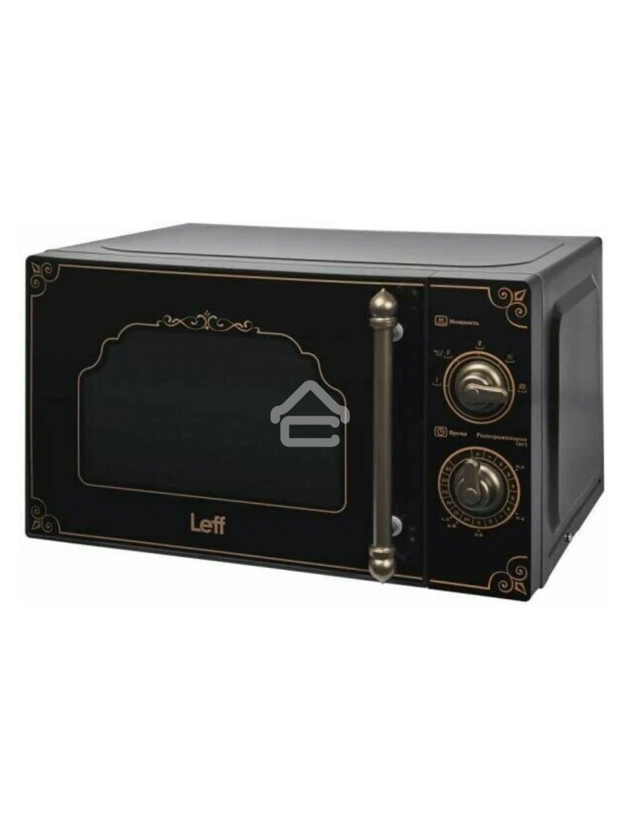 Микроволновая печь LEFF 20MM729B черный 20л 700Вт поворотный механизм