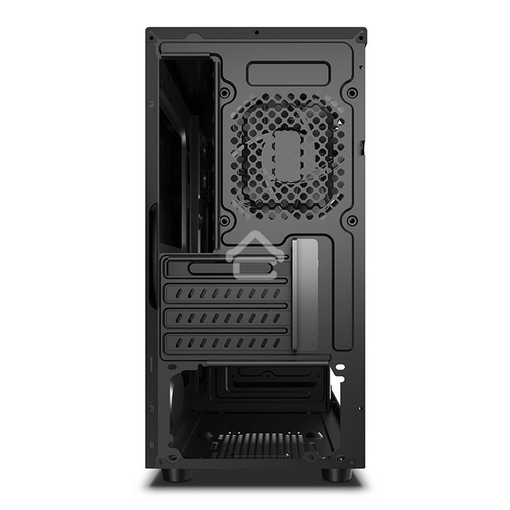 Компьютерный корпус MiniTower Deepcool MATREXX 30 SI черный mATX без БП (DP-MATX-MATREXX30-SI)