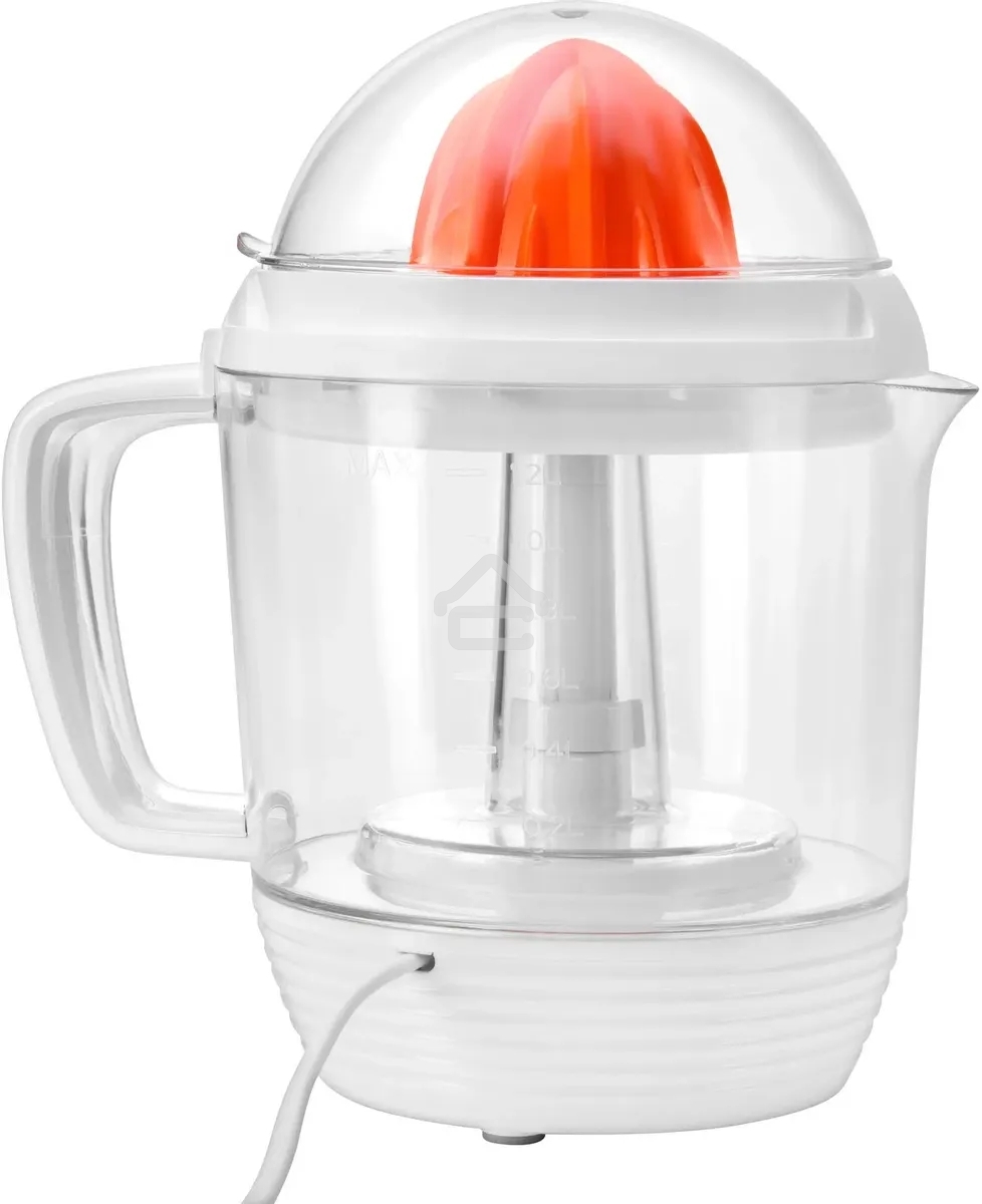 Соковыжималка цитрусовая Starwind SJ 1241 30Вт рез.сок.:1200мл. белый/прозрачный