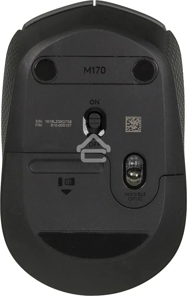 Комплект клавиатура + мышь Logitech MK235 клав:черный мышь:черный USB беспроводная