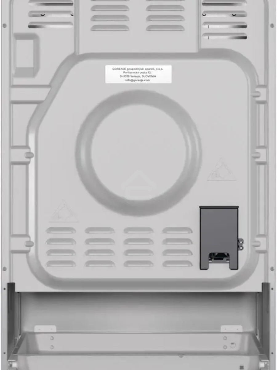 Плита электрическая Gorenje GEC5B20SG серый, конфорок 4 электрических, духовка 68 л, 50 см x 85 см x 59.4 см