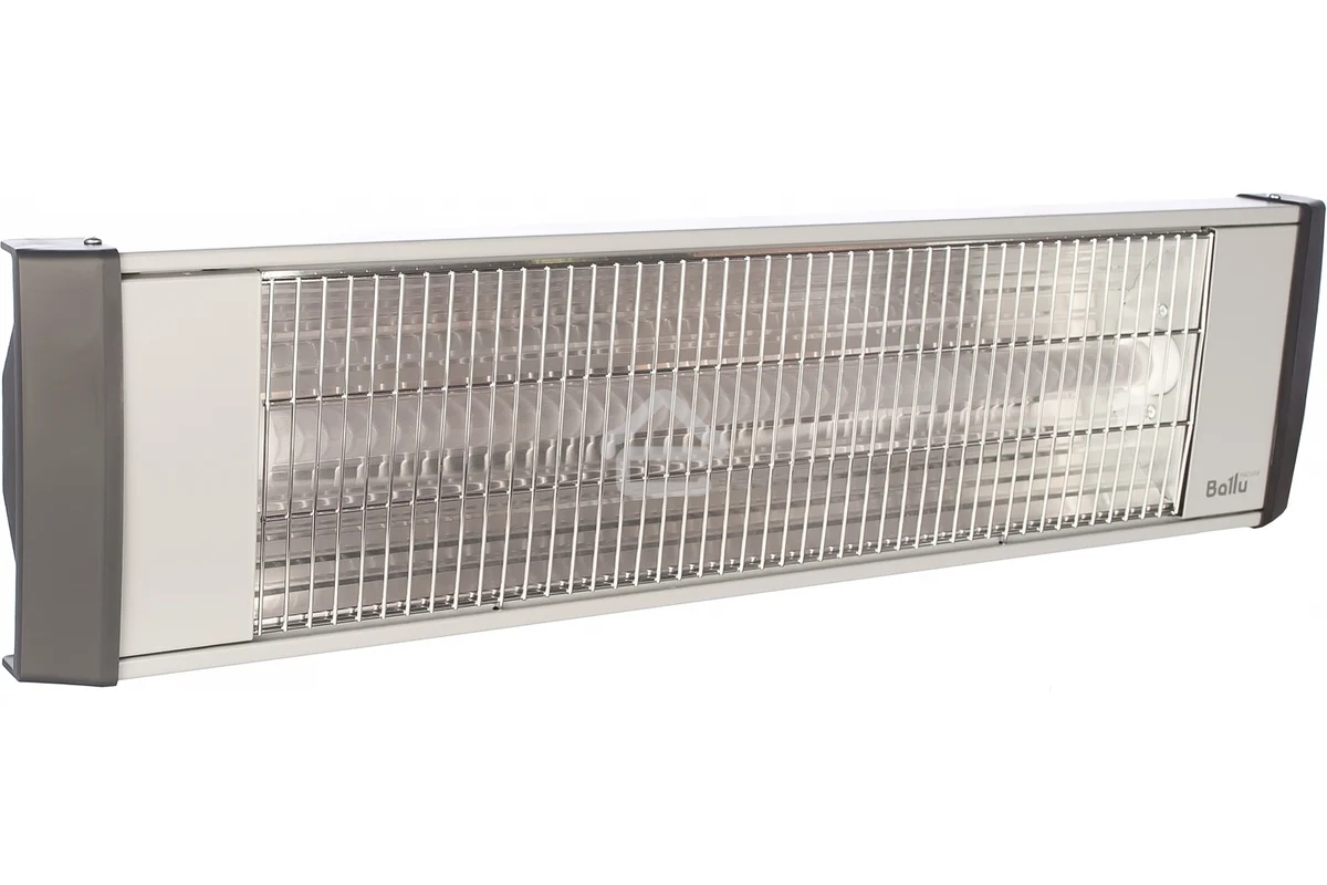 Обогреватель инфракрасный Ballu BIH-L-2.0 серый, кварцевый, 2000 Вт, 25 м2