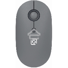 Мышь беспроводная Oklick 408MW графитовый, 1600 dpi, радиоканал, USB, кнопки - 4
