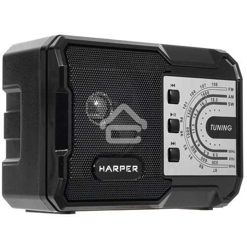 Радиоприемник Harper HRS-440 черный