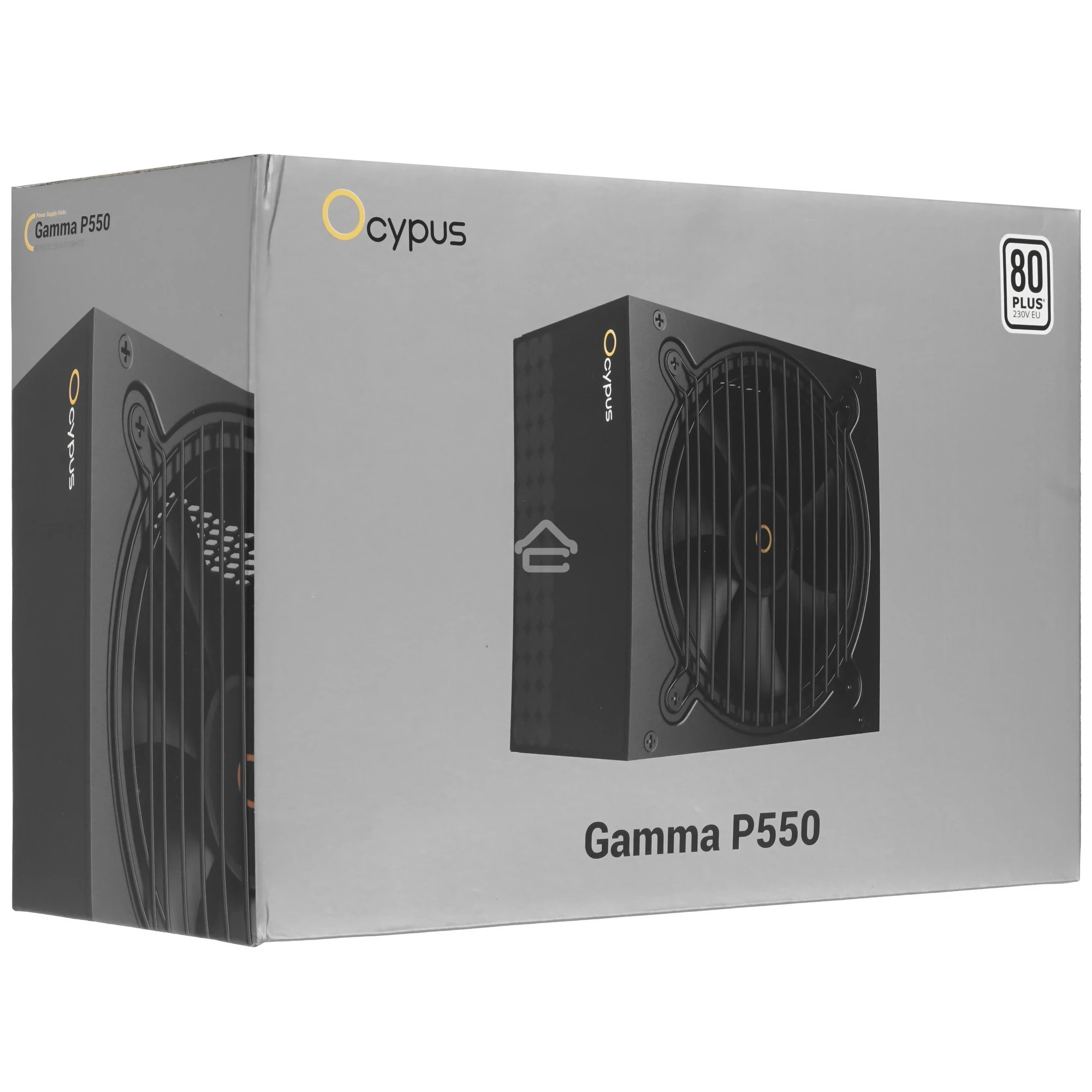 Блок питания Ocypus Gaммa P550 BK (Gaммa-P550-W1HDBK024X-EU), 550Вт, 80 PLUS, 120мм, черный
