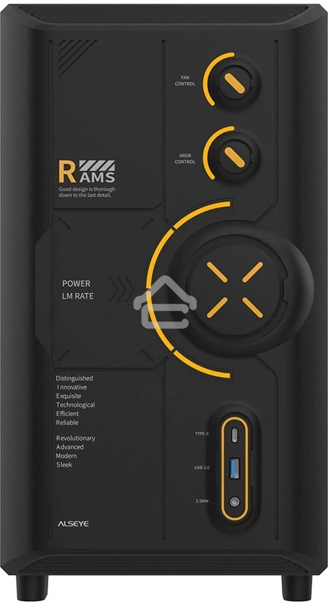 Компьютерный корпус RAMS 2.0 черный Type C