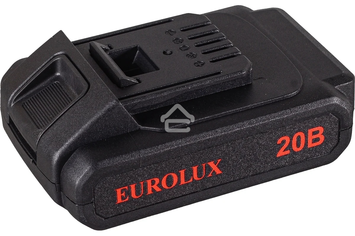 Дрель-шуруповерт Eurolux ДА-20/2Li, Аккумуляторная, 20В