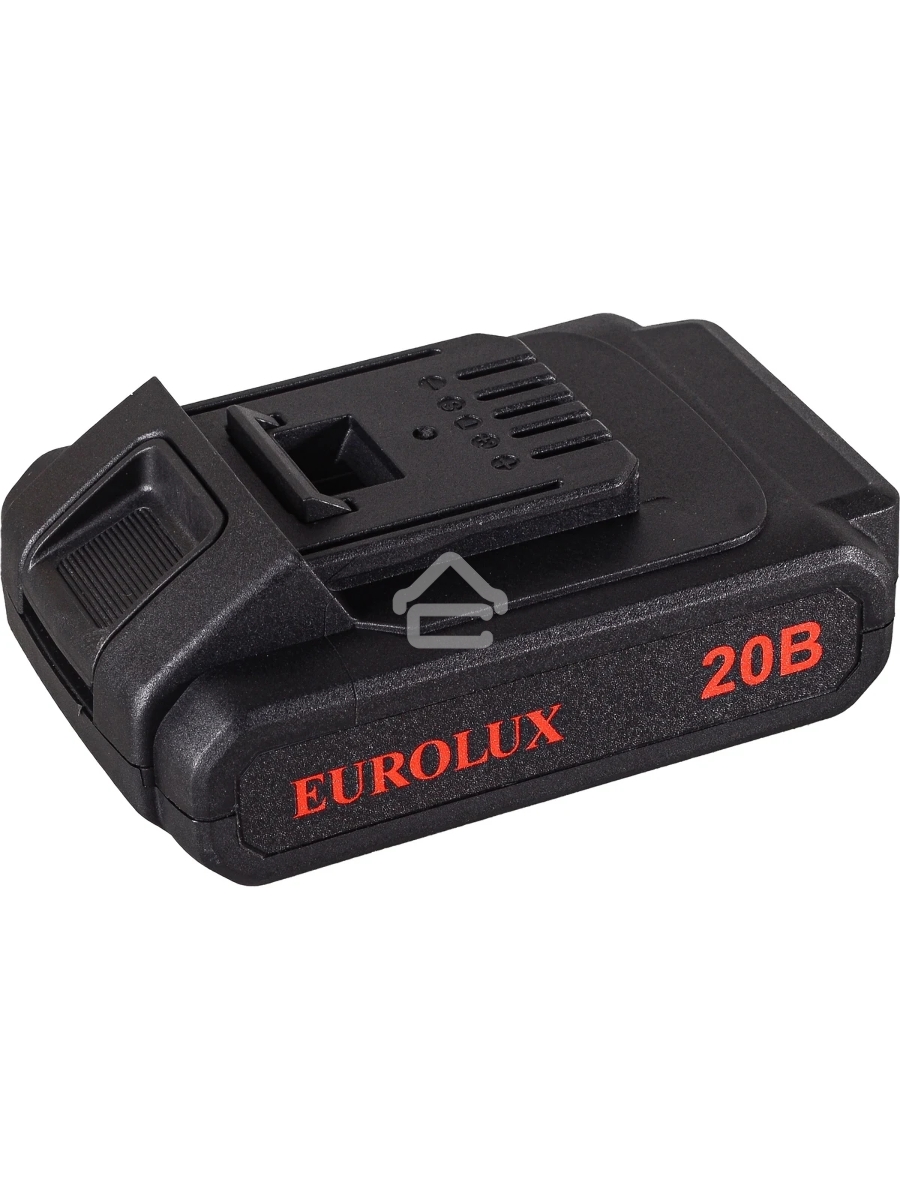 Дрель-шуруповерт Eurolux ДА-20/2Li, Аккумуляторная, 20В