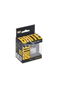 Датчик движения IEK BRITE ДС10-1-БрГ BASE графит