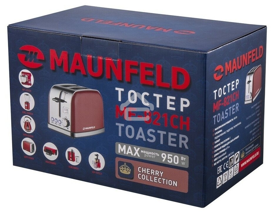 Тостер Maunfeld MF-821CH