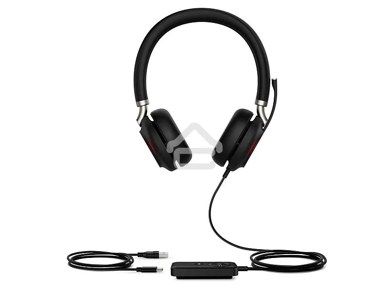 Гарнитура беспроводная USB/Bluetooth Yealink UH38 Dual UC-BAT черный