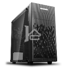 Компьютерный корпус Deepcool MATREXX 30 без БП, большое боковое окно, черный, MICRO ATX/MINI-ITX