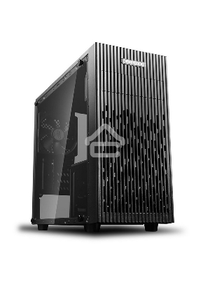 Компьютерный корпус Deepcool MATREXX 30 без БП, большое боковое окно, черный, MICRO ATX/MINI-ITX