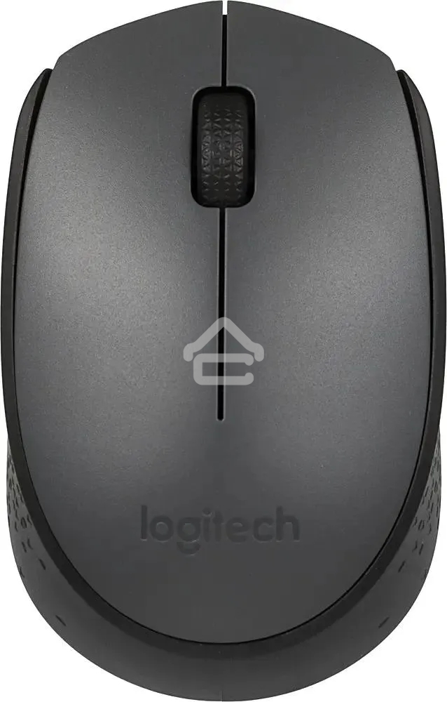 Комплект клавиатура + мышь Logitech MK235 клав:черный мышь:черный USB беспроводная
