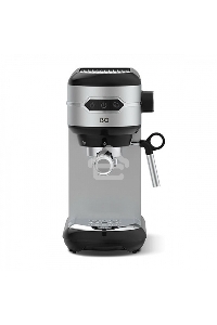 Кофеварка рожковая BQ CM3001 сталь-черный, исп. кофе - молотый, 1 л, 1450 Вт, 15 Бар