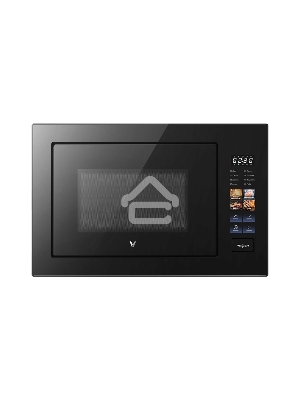 Микроволновая печь встраиваемая Viomi VBMO01 черный, 25 л, 850 Вт, переключатели - сенсор