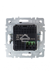 Датчик движения IEK BRITE ДС10-1-БрГ BASE графит