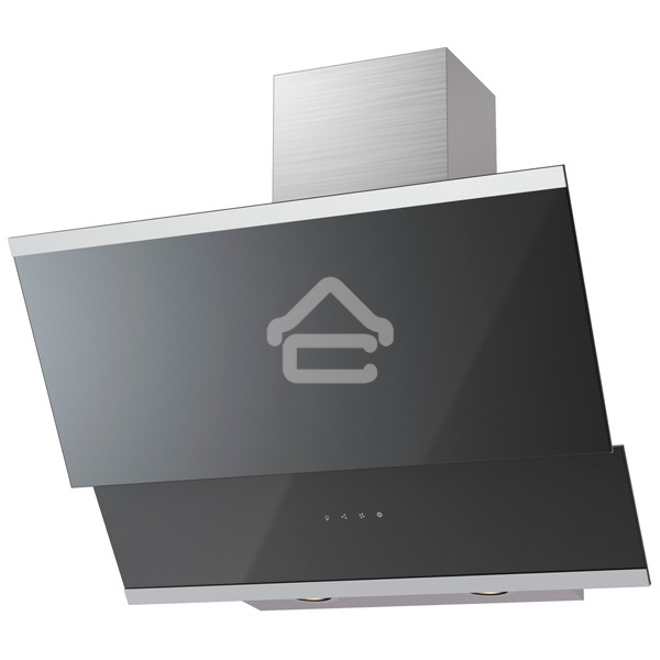 Вытяжка наклонная KRONA Irma 600 черный/серебристый, 59.6 см, 863 куб. м/ч, 53 дБ