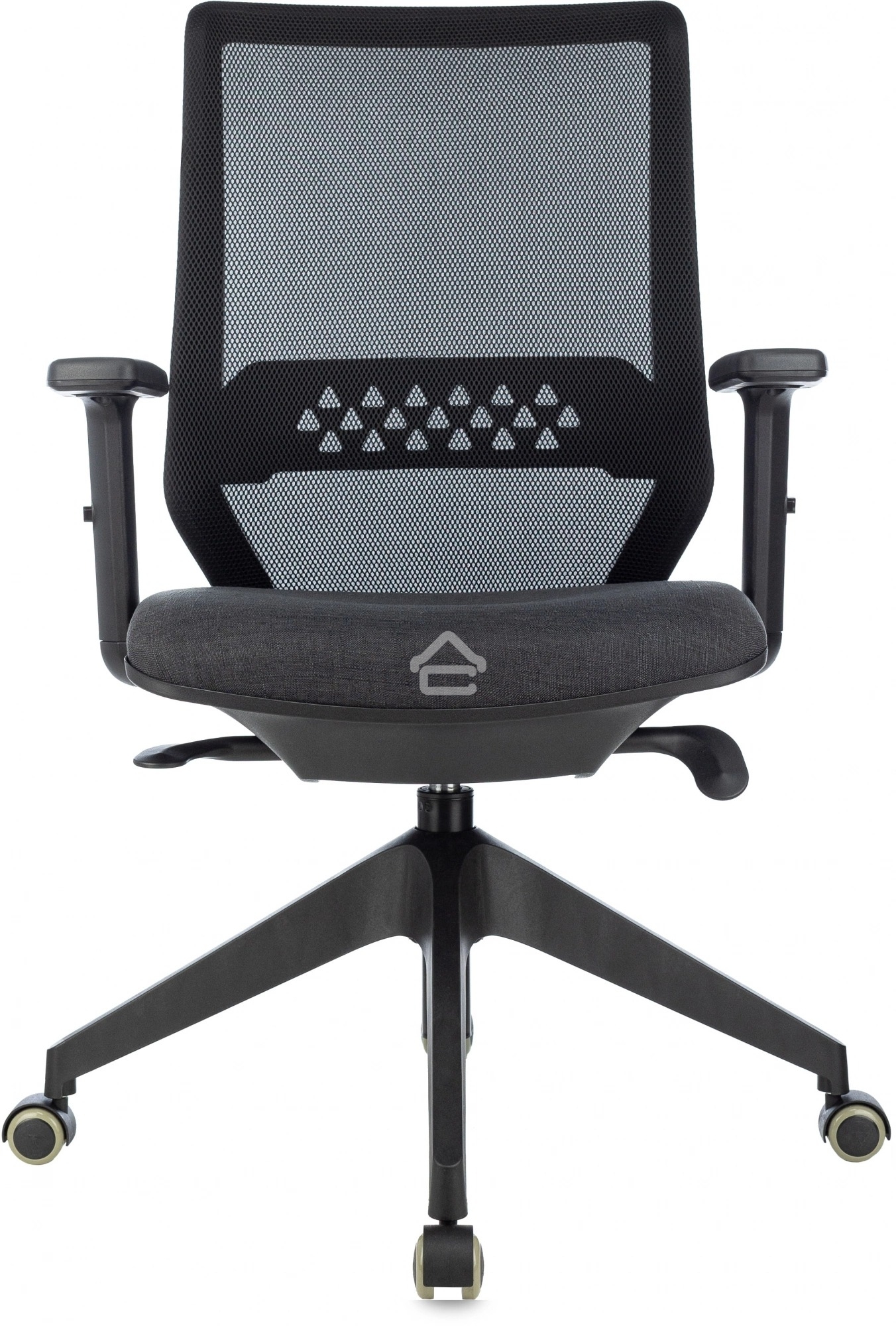 Кресло офисное Бюрократ MC-W611NL серый TW-04 38-417 сетка/ткань, крестов.4-луч. пластик пластик