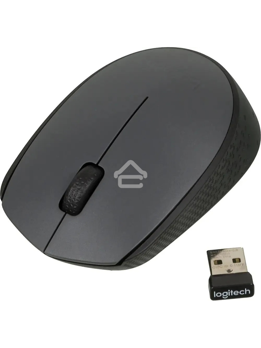 Комплект беспроводной клавиатура+мышь Logitech  MK235 Серый  (920-007949) РФ
