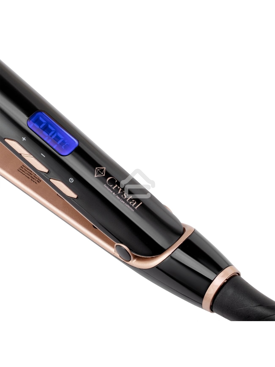 Выпрямитель Vitek Crystal VT-8410 45Вт черный макс.темп.:230С покрытие:керамико-турмалиновое