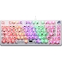 Механическая клавиатура Defender Icebone GK-354 RU,прозрач,81кн+FN,радуж,1.5м_1