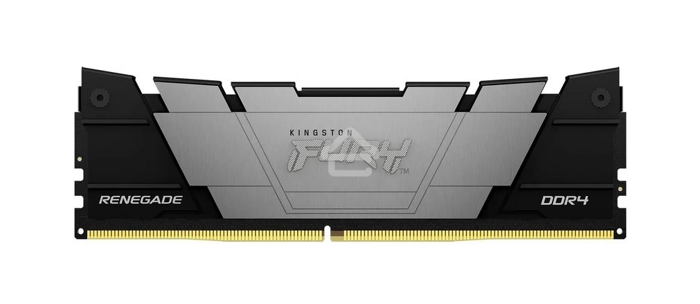 Оперативная память Kingston Fury Renegade Black, DDR4, 8GB (1x8GB), 3600MHz, CL16, DIMM, с радиатором, черный