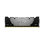 Оперативная память Kingston Fury Renegade Black, DDR4, 8GB (1x8GB), 3600MHz, CL16, DIMM, с радиатором, черный