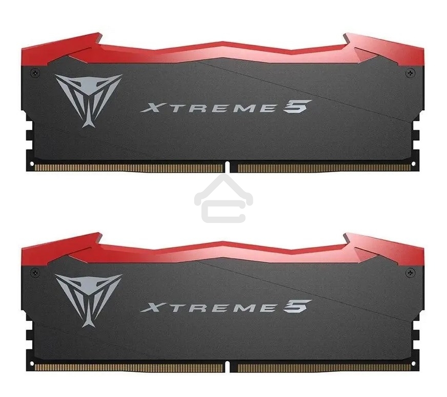 Оперативная память Patriot Viper Xtreme 5, DDR5, 32GB (2x16GB), 8200MHz, CL38, DIMM, с радиаторами, черный