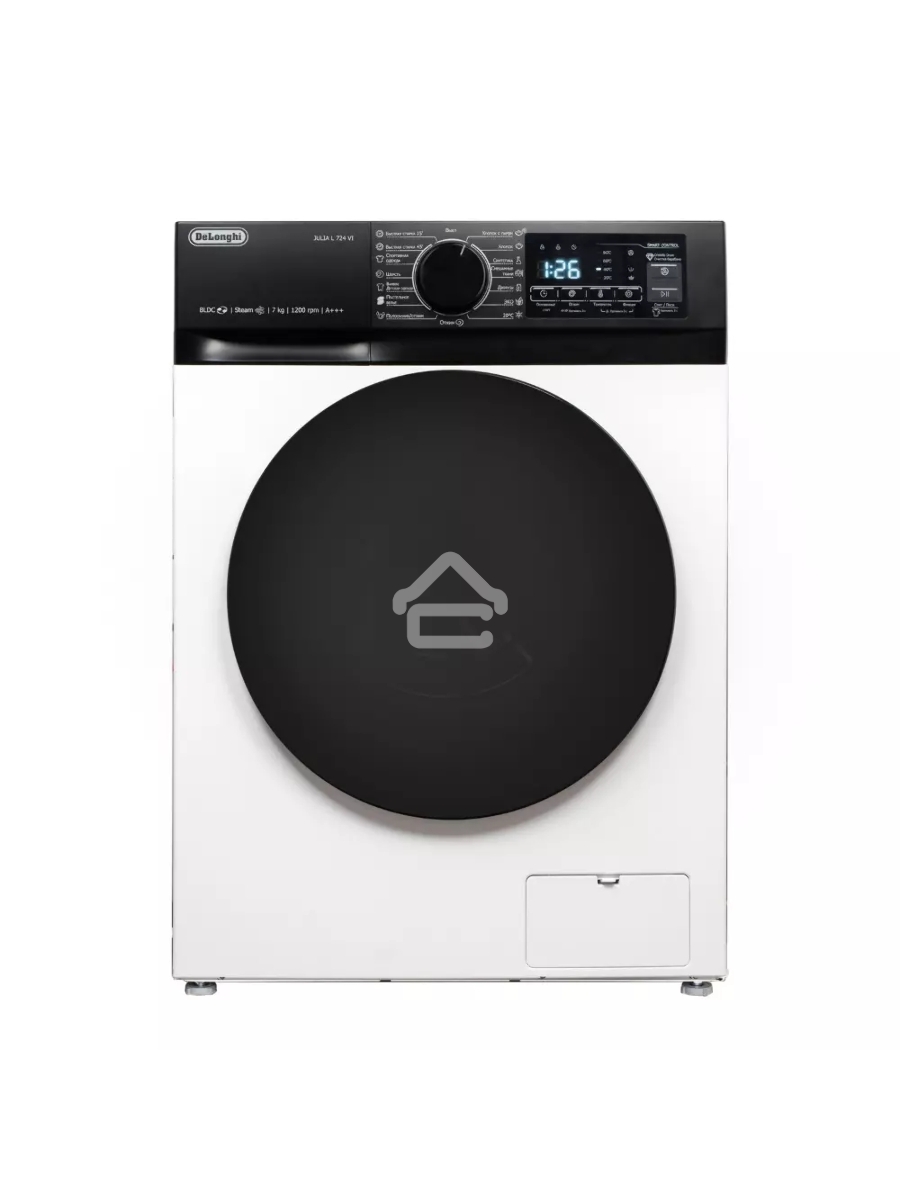 Стиральная машина DeLonghi JULIA L 724 VI белый, загрузка фронтальная 7 кг, 1200 об/мин., класс: А+++