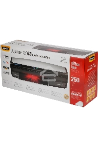 Ламинатор Fellowes Jupiter A3 FS-57484 {75-250 мкм, до 140 см/мин, нагрев 60 сек, AutoSense, APTS, 6 валов}