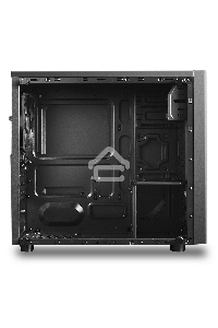 Компьютерный корпус Deepcool MATREXX 30 без БП, большое боковое окно, черный, MICRO ATX/MINI-ITX