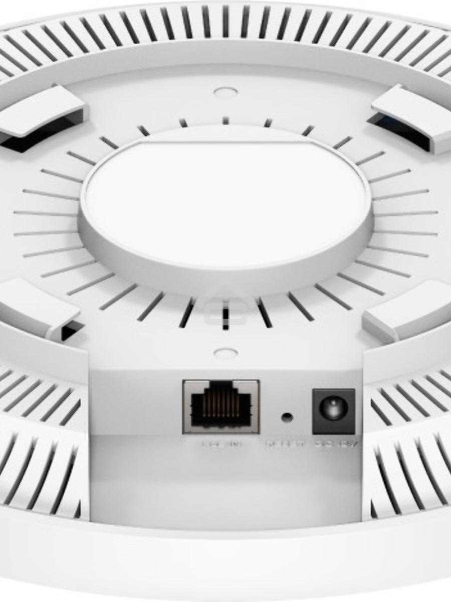 Точка доступа CUDY AC1200 Dual Band Gigabit Ceiling Mount Access Point, MT7621DAN+MT7613B+MT7603E, 867Mbps at 5GHz + 300Mbps at 2.4GHz, 1 x GbE RJ45 Port, Support 12V DC or 802.3af PoE or Passive PoE, Internal Antennas, 48V passive PoE adapter included, C