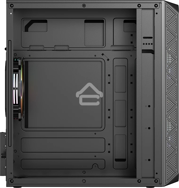 Компьютерный корпус AeroCool/Formula Air Mesh G4 черный без БП mATX 1x120мм 1xUSB 2.0 1xUSB 3.0 audio